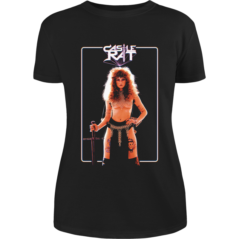 Hail The Rat Queen Girlie T-Shirt