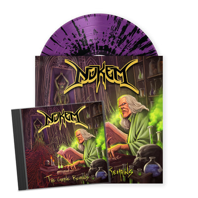 Nukem - The Grave Remains LP + CD Bundle [PRE-ORDER]
