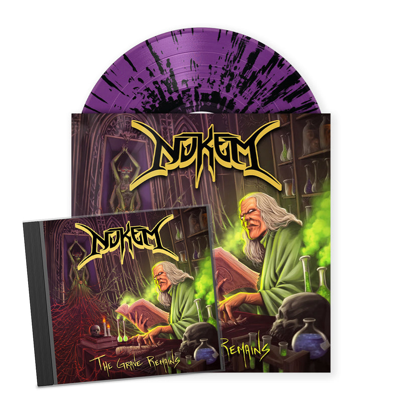 Nukem - The Grave Remains LP + CD Bundle [PRE-ORDER]