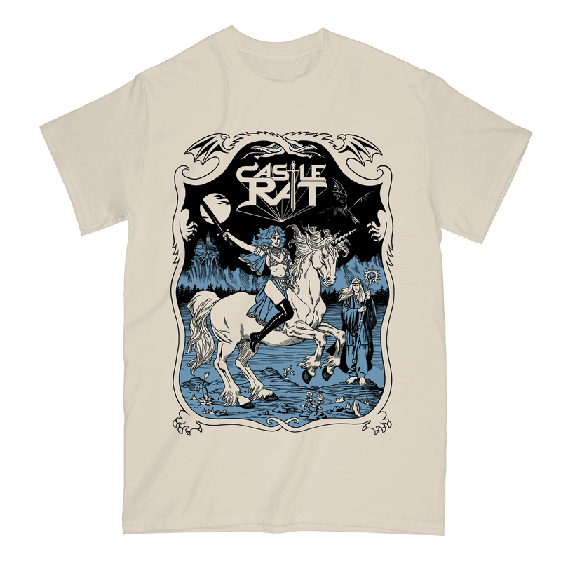 Castle Rat – Unicorn Rider T-shirt