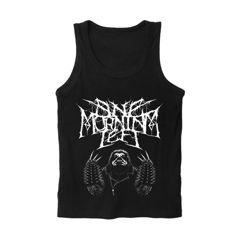 One Morning Left - Black Metal Sloth Tank Top Women’s