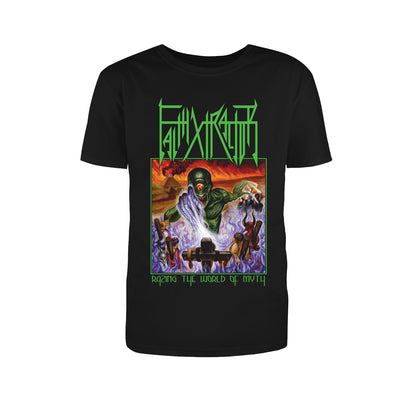 Faithxtractor - Razing the World of Myth T-Shirt