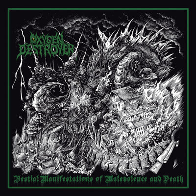 Oxygen Destroyer: Bestial Manifestations of Malevolence and Death CD