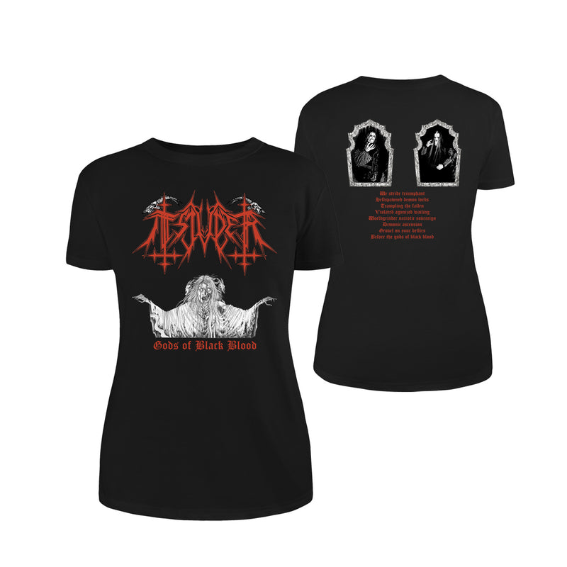 Tsjuder - Gods of Black Blood Girlie T-Shirt