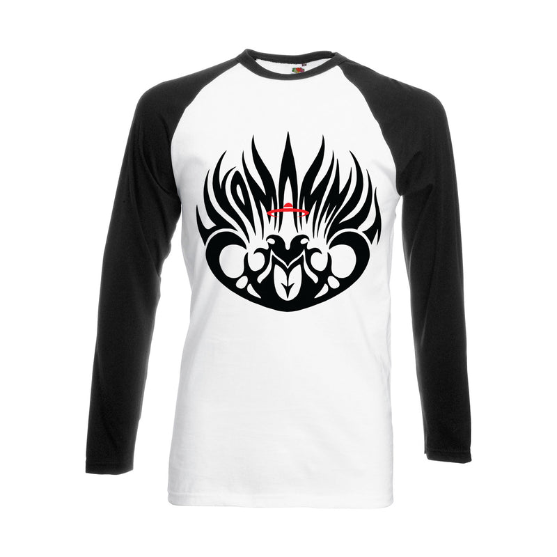 Ufomammut - Flaming Logo Baseball Long Sleeve T-Shirt
